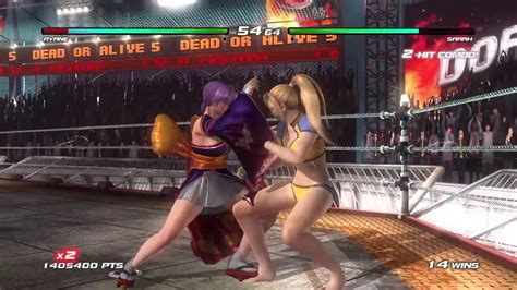dead or alive 5 last round ayane survival youtube