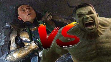 Hulk Vs Loki Puny God The Avengers 4k Hd Youtube