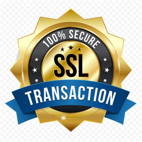 Hd Secure Transaction Ssl Label Badge Png Citypng