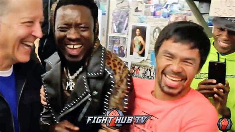 lol michael blackson tells manny pacquiao to have sex before fights to focus youtube