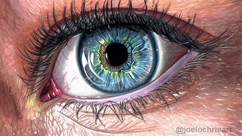 How To Draw Hyper Realistic Eyes Step By Step Eye Realistic Drawing