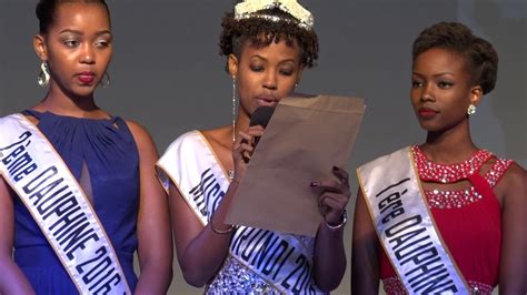 Discours De La Miss Burundi 2016 Youtube