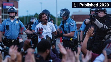 Opinion At George Floyd Protests Police Attacks On The First