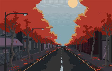 Pixel Art Autumn A Shit Go2