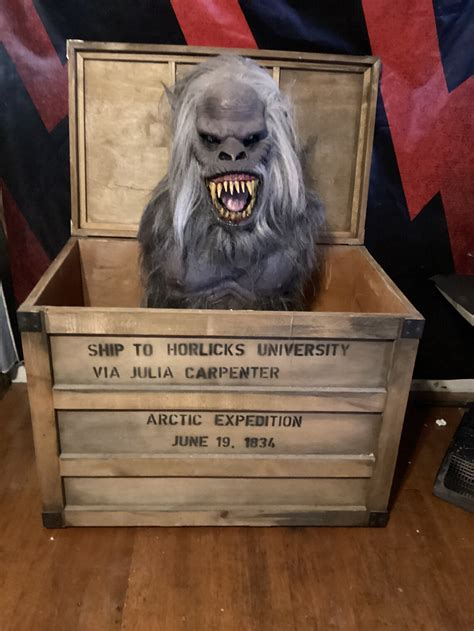 Creepshow Fluffy Crate Beast Life Size Bust Etsy