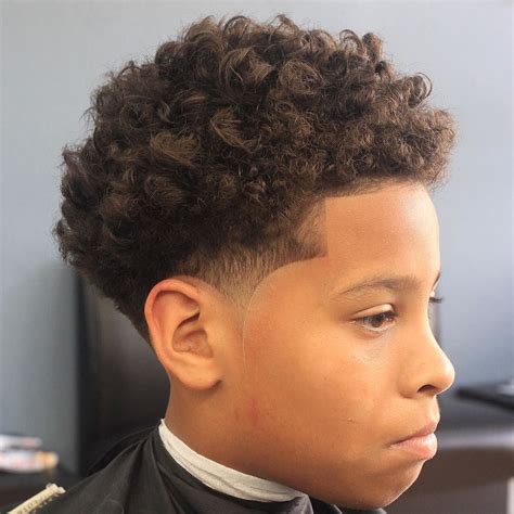 Giving your toddler a tapered haircut while keeping the natural curls intact will create mini mohawk look. 49 Best Images Black Baby Boy With Curly Hair / 35 Best ...