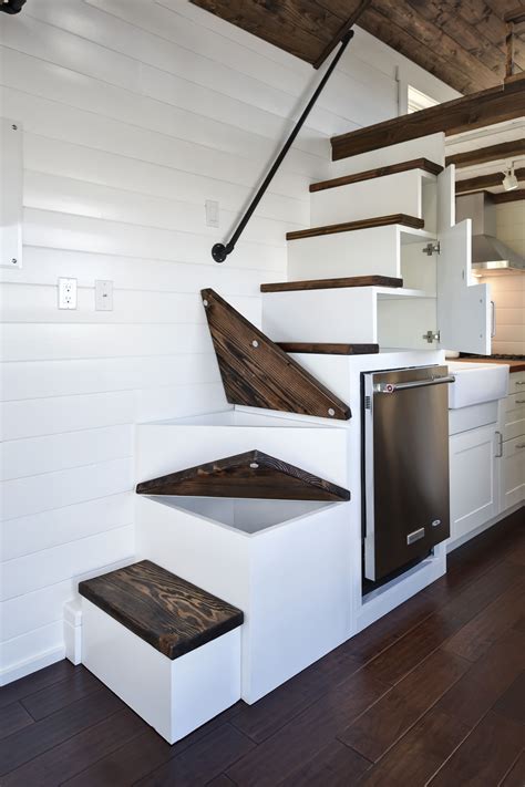20 Tiny House Stairs With Storage