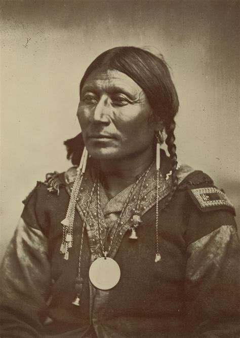 A Black Hawk Kiowa Apache Man From A Athabascan Speaking Tribe Who