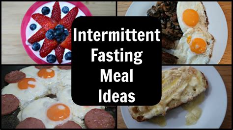 Intermittent Fasting Meals Meal Plan For 168 Intermittent Fasting