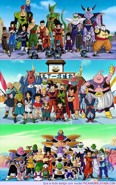 After defeating majin buu, life is peaceful once again. The Cast | Dragon Ball! | Pinterest