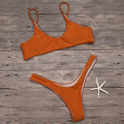 2726 2019 Sexy Micro Bikini Plus Size Swimwear Women Swimsuit Female Beach Wear Push Up Thong