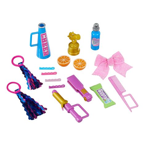 My Life As Cheerleading Play Set Doll Accessories 17 Pieces