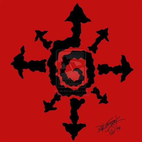 Tribal Chaos Symbol By Bilesuck On Deviantart Chaos Symbol Chaos