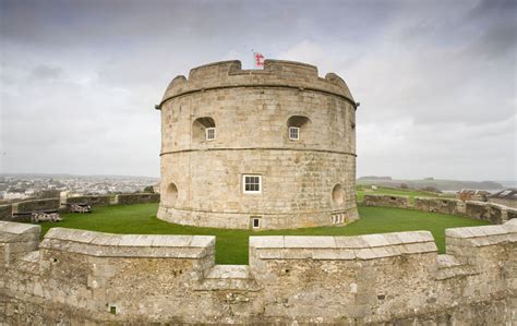 Pendennis Castle Keep Cornwall Guide Images