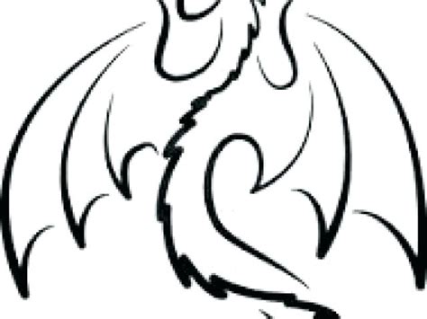 Simple Dragon Drawing Free Download On Clipartmag