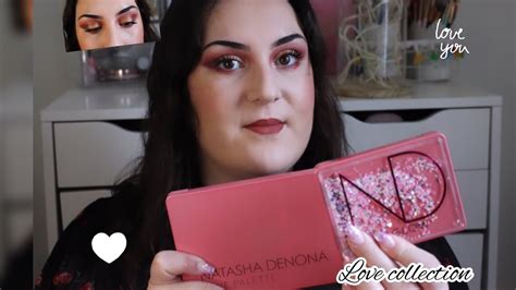 grwm maquillage saint valentin love collection natasha denona youtube