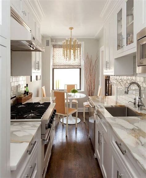 29 Awesome Galley Kitchen Remodel Ideas Design And Inspiration In 2020
