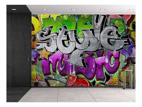 Wall26 Colorful Graffiti Large Wall Mural Removable Peel And Stick