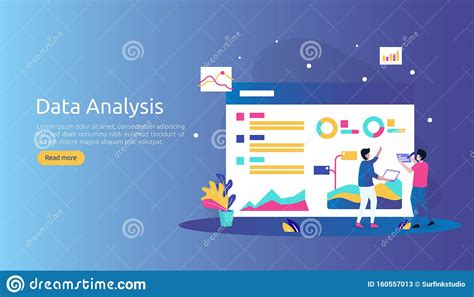 Digital Data Analysis Concept For Market Research And Digital Marketing