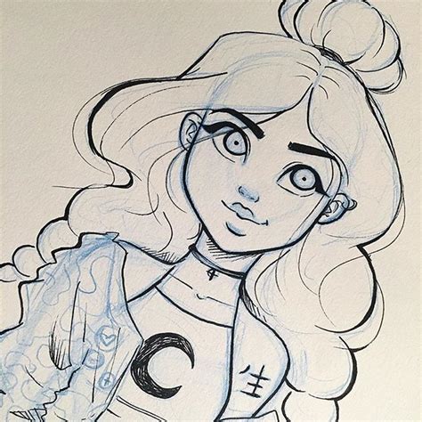 Image Result For Sketches Of People As Cartoons Drawings Girl