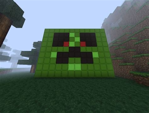 Creeper Head Minecraft Map