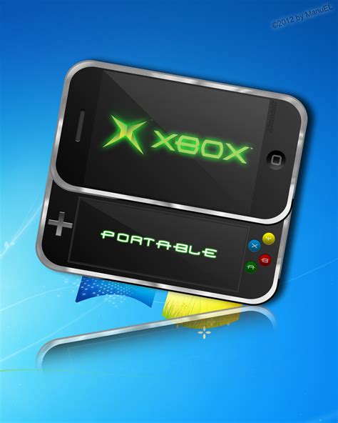 Xbox Portable Front By Manuelone On Deviantart