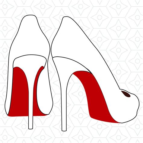 High Heels Decal Design Svg Dxf Eps Vector Files For Use