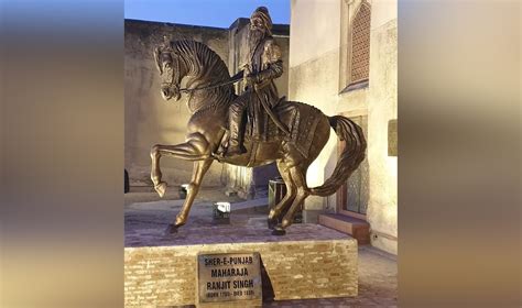 Maharaja Ranjit Singhs Statue Vandalised In Pakistan 1 Detained