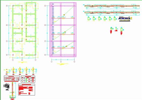 Estructuras De Vivienda Unifamiliar En AutoCAD CAD 309 05 KB