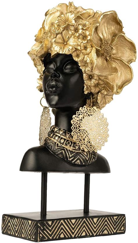 Woman Statue African Woman Bust Female Bust African Statues Black