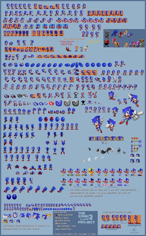 Sonic Sprites Sonic Phillywes