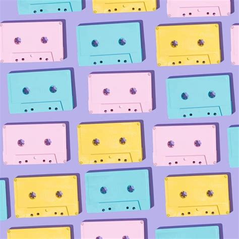 3840×2160px (4k ultra hd), 1920×1080px (full hd), 1600×900px, 1280×800px. Pastel Cassette Tapes | Ideas de fondos de pantalla ...