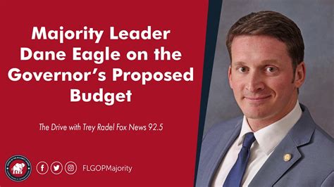 Majority Leader Dane Eagle On The Governors Proposed Budget Youtube
