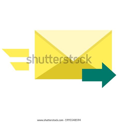 Send Mail Icon Illustration Vector Graphic Stock Vector Royalty Free