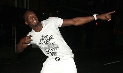 Usain Bolt Parties The Night Away With Flurry Of Scantily Clad Women Celebrity News Showbiz