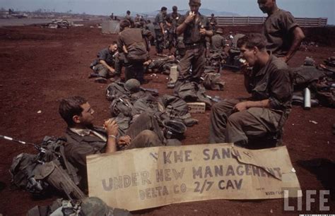 1st Cavalry Division Arrives At Khe Sanh 1968 Vietnam War Vietnam