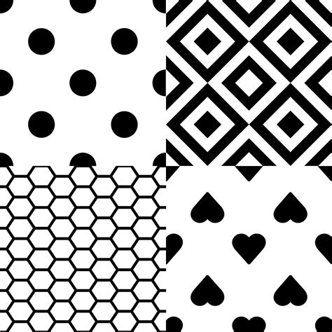 10 Patterns SVG Bundle Seamless Geometric Abstract Pattern | Etsy