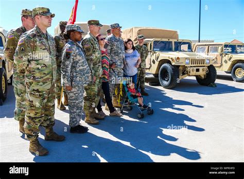 Leaders Come Together At Headquarters And Headquarters Battery 32nd