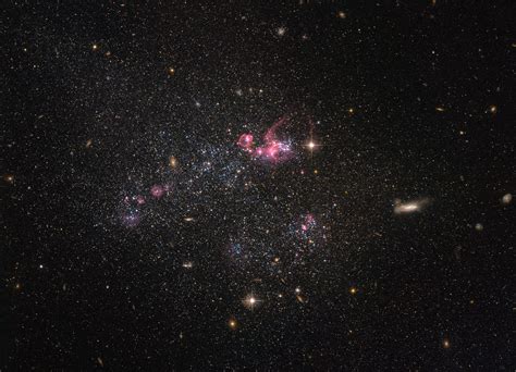 Hubble Peers At A Distinctly Disorganized Dwarf Galaxy
