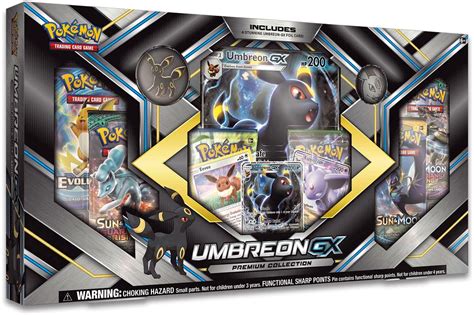 Get fired up with all new pokemon gx packs for sun and moon! Pokemon Umbreon GX Premium Collection Box - Pokemon Sealed Products » Pokemon Tins & Box Sets ...