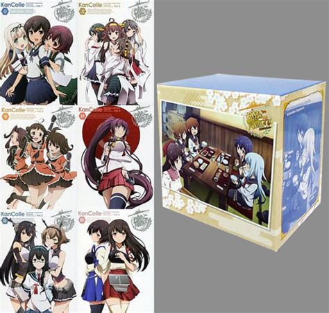 Anime Blu Ray Disc Kantai Collection Kancolle Limited Edition 6 Volume Set Comes With
