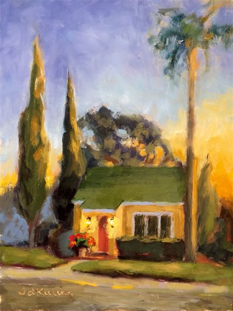 Sunset Cottage Jane Keeling Sold Delight Jane Cottage Paintings