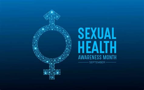 Sexual Health Awareness Month Is Observed Every Year In September Low Poly Style Design Vector