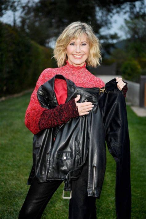 Olivia Newton Johns Iconic Grease Leather Jacket And Skintight Pants
