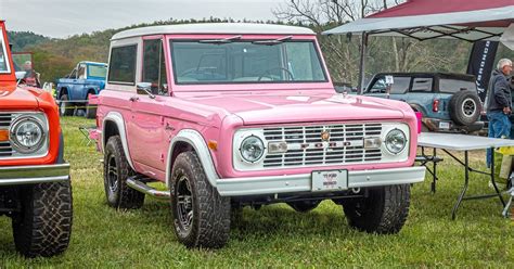 Classic Bronco Classic Ford Broncos Pink Chevy Trucks Ford Bronco
