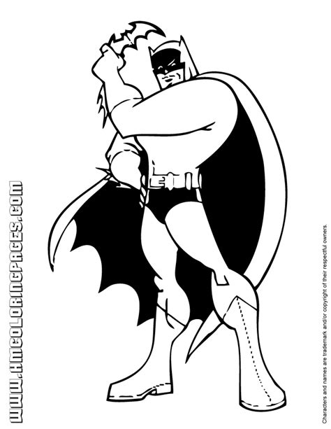 Batman And Robin Coloring Pages Coloring Home