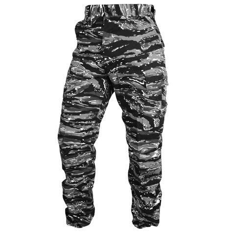 Tactical Camo Bdu Pants Urban Tiger Stripe Army And Outdoors