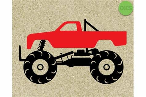 You can use our images for unlimited commercial purpose without asking permission. monster truck svg, svg files, vector, clipart, cricut ...