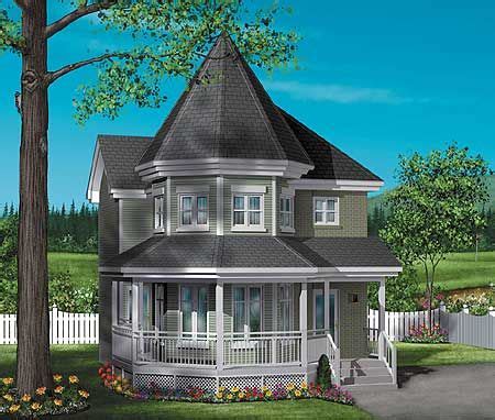 Victorian house plans and victorian cottage house models. Plan 80249PM: Victorian Charmer | Victorian house plans ...