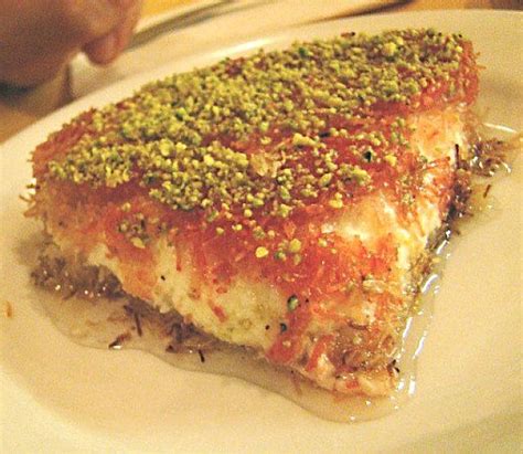Knafeh Recipes Middle Eastern Syrup Soaked Crisp Crust Cheese Desserts